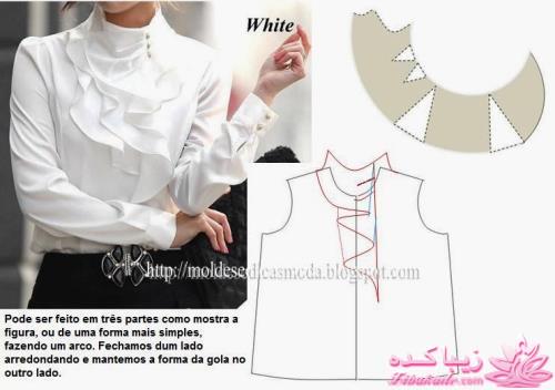 ژورنال لباسهای زنانه با الگو